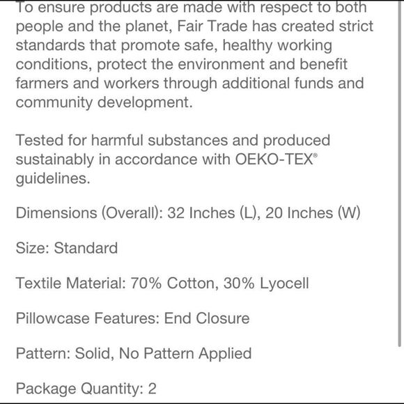 Casaluna Standard jersey pillowcase set - Picture 5 of 8
